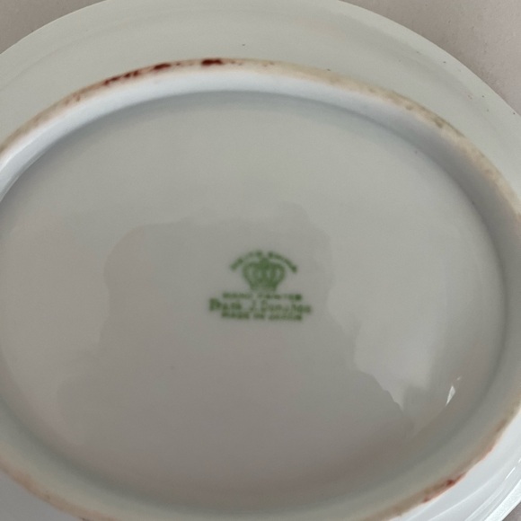 Meito China Hand Painted Frank J Donahue Made In Japan Dish - Picture 4 of 7